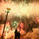 Fireworks over Tainjin in 2009.
